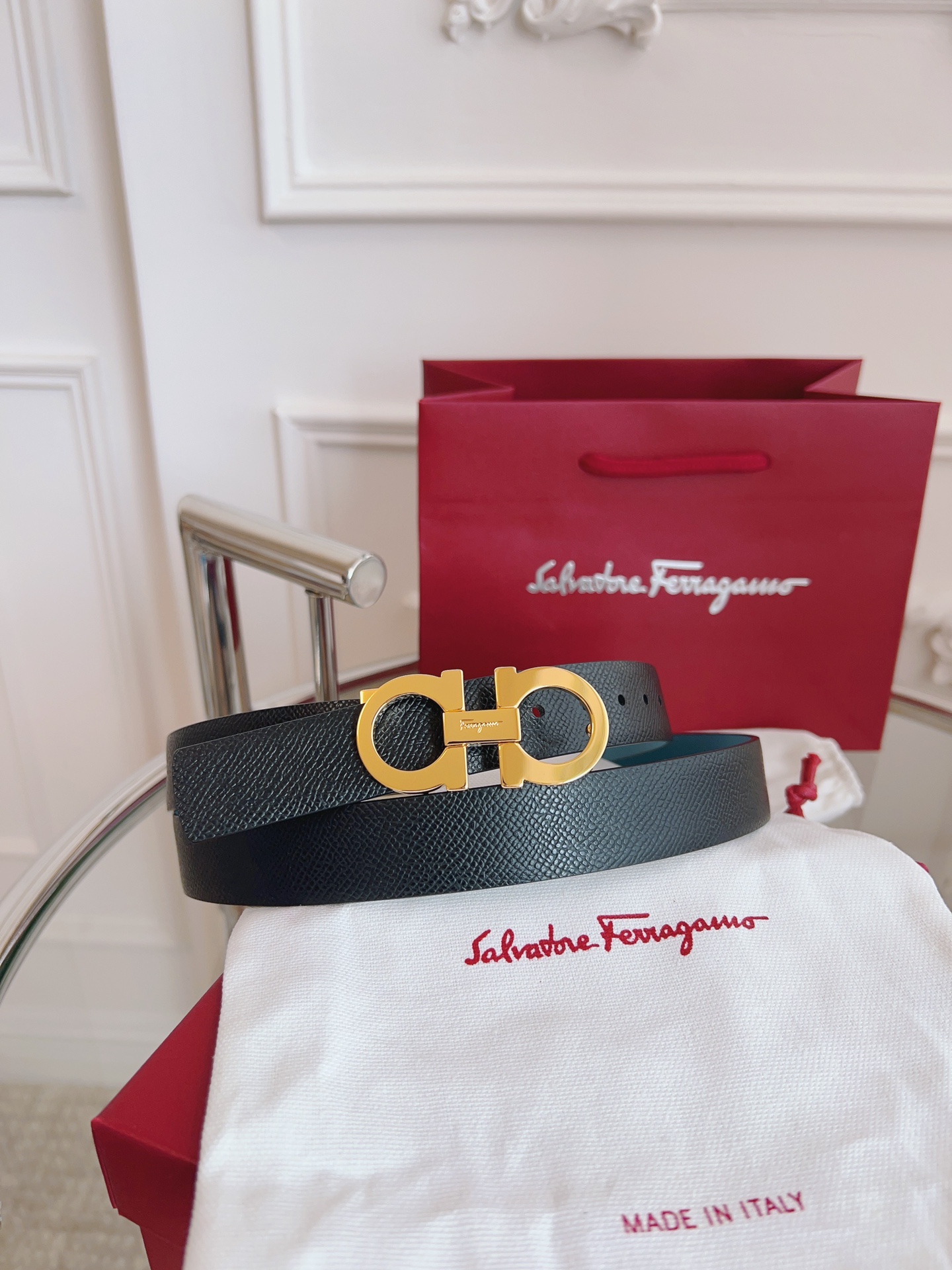 살바토레 페라가모 Salvatore Ferragamo 벨트 25mm