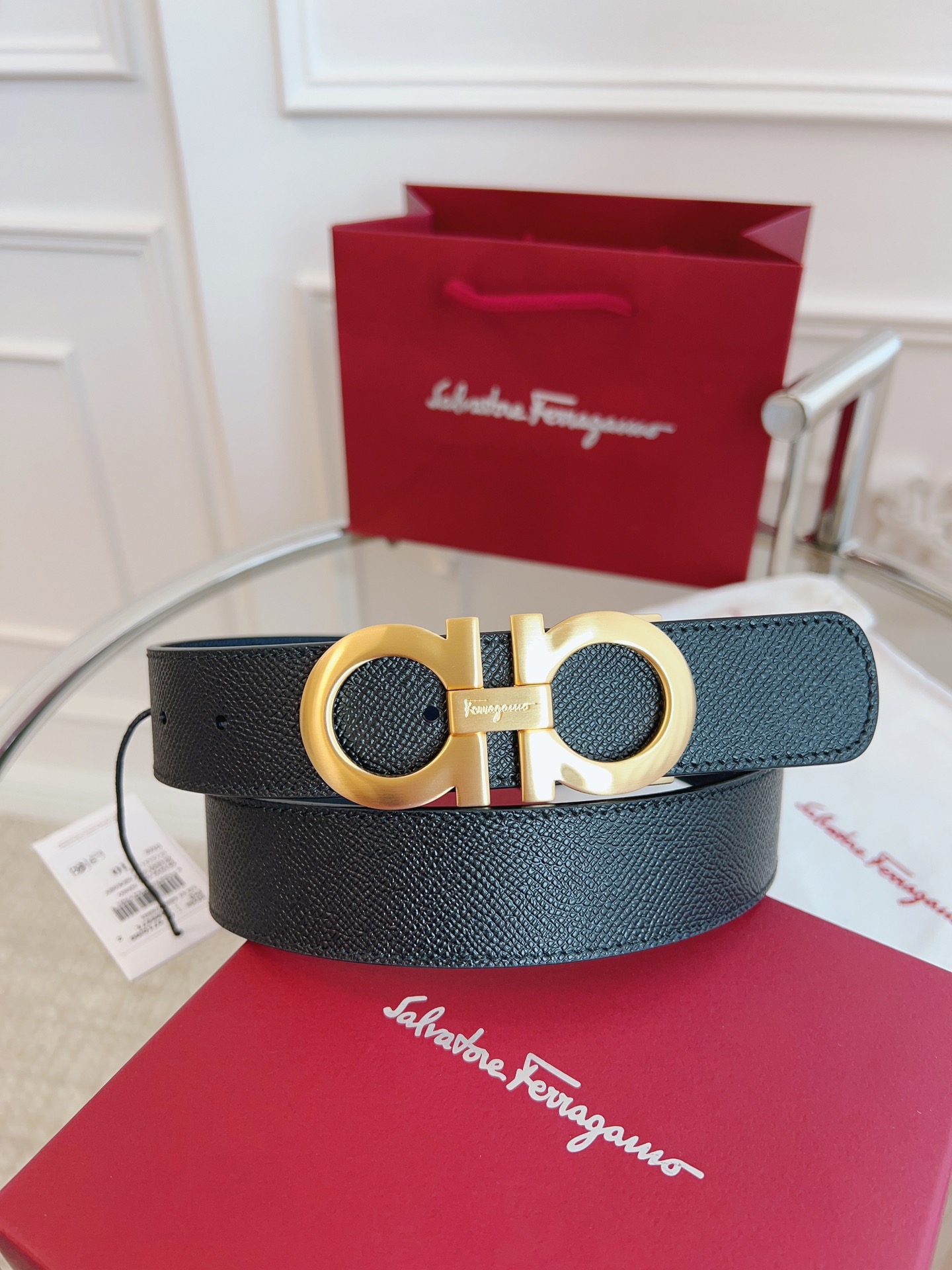 살바토레 페라가모 Salvatore Ferragamo 벨트 35mm