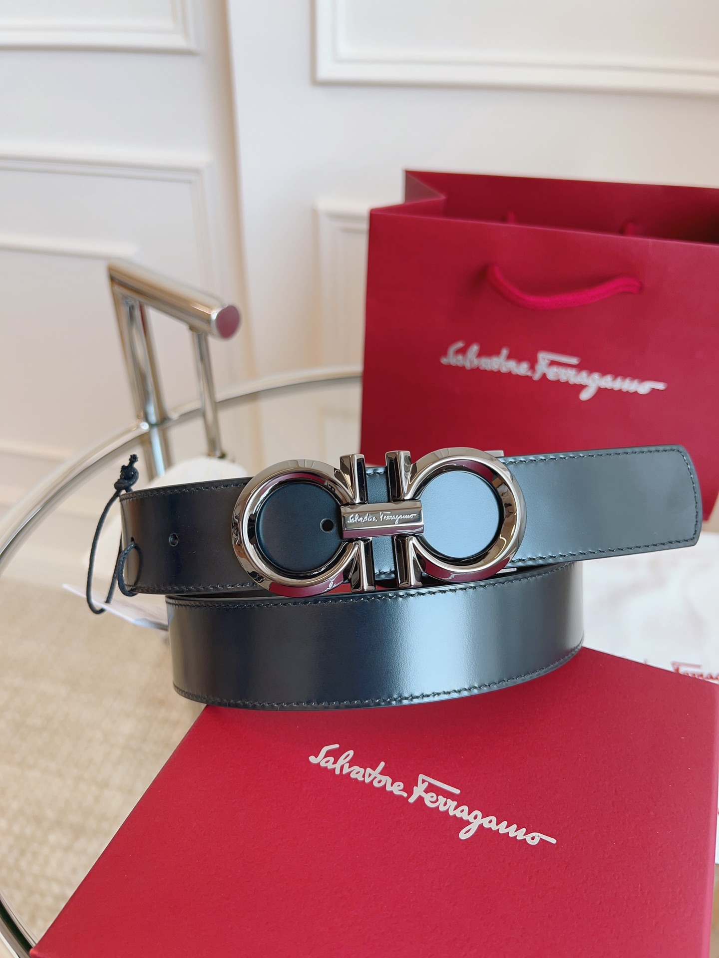 살바토레 페라가모 Salvatore Ferragamo 벨트 35mm