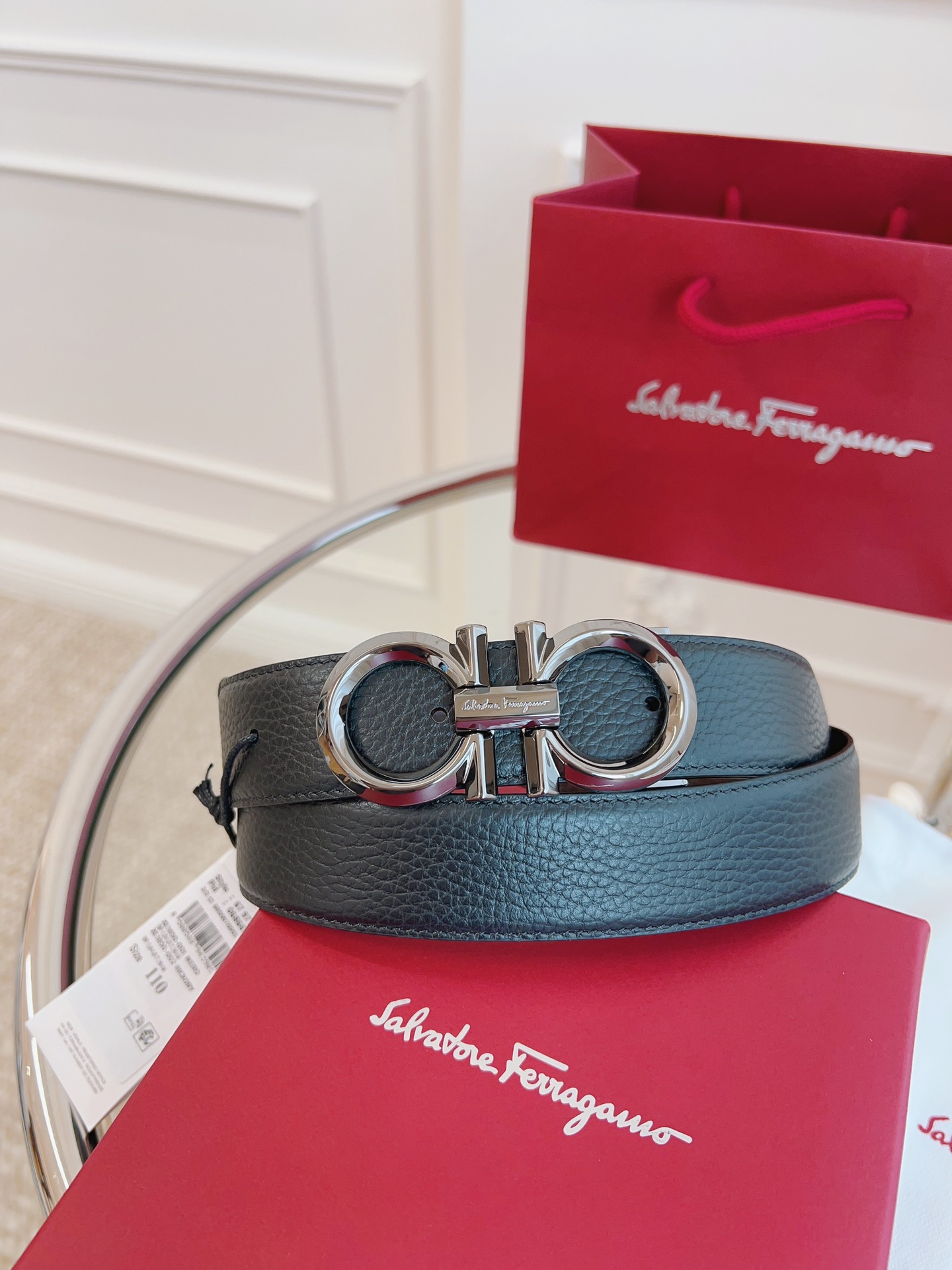 살바토레 페라가모 Salvatore Ferragamo 벨트 35mm