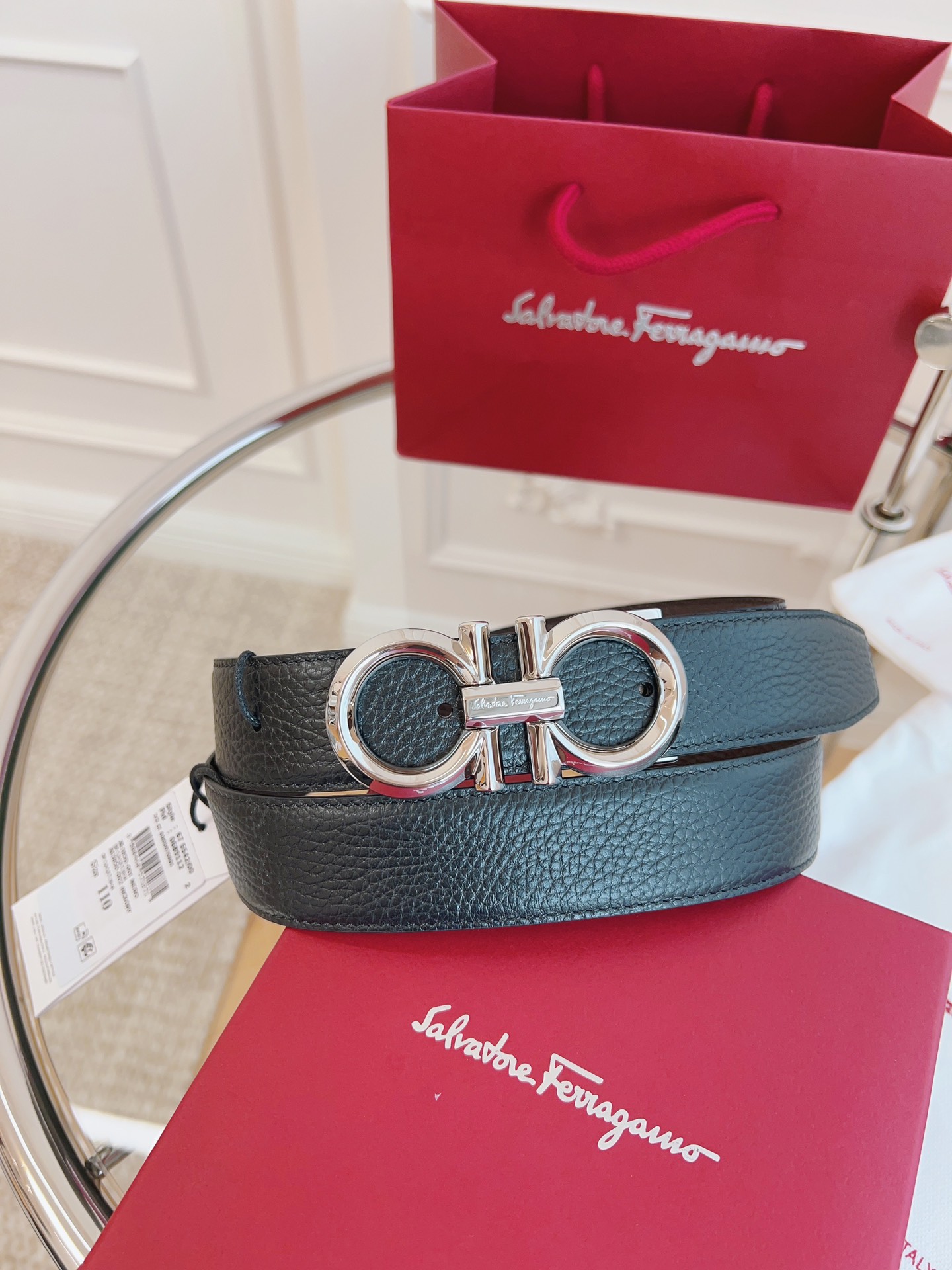 살바토레 페라가모 Salvatore Ferragamo 벨트 35mm