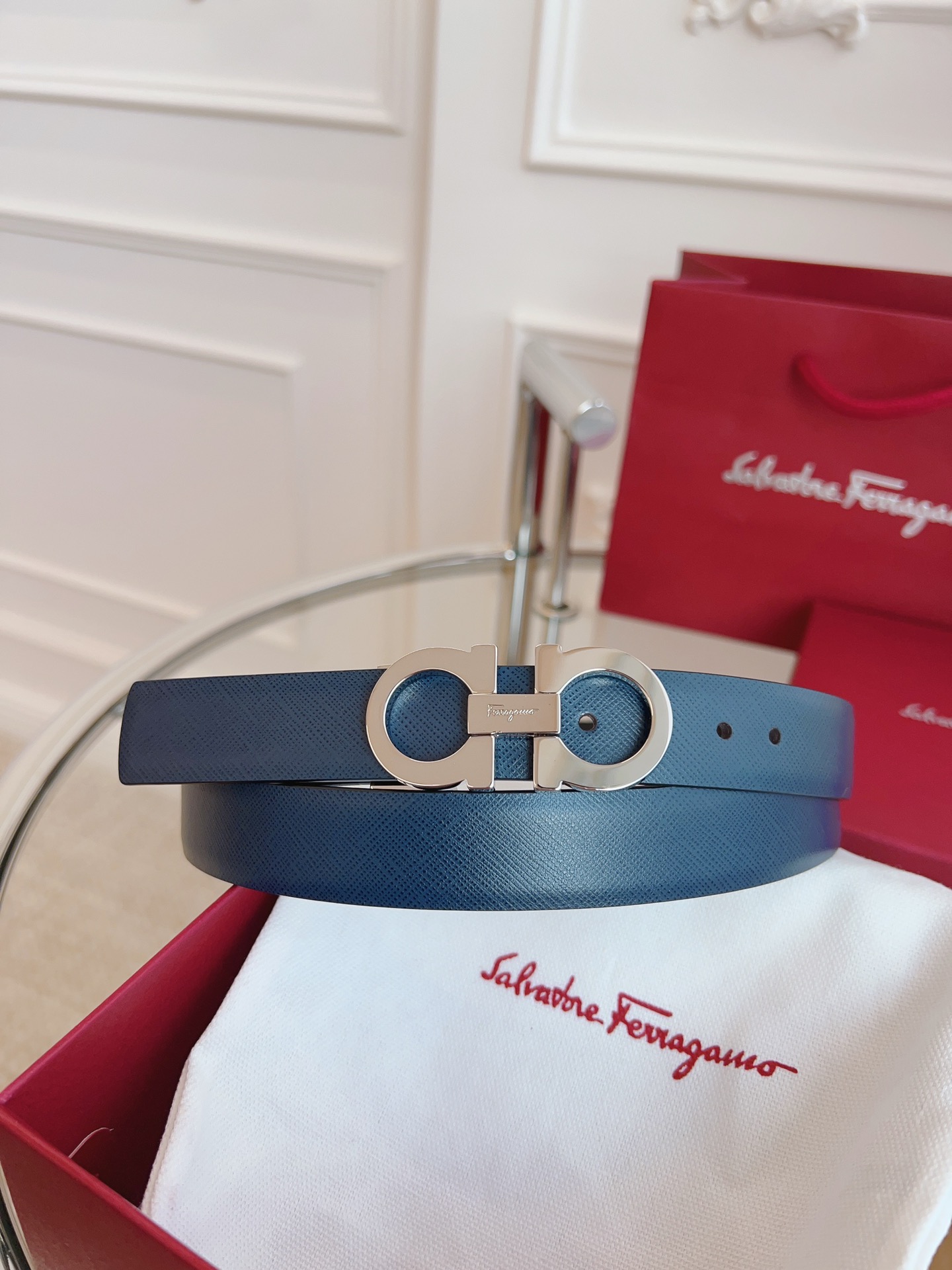 살바토레 페라가모 Salvatore Ferragamo 벨트 35mm