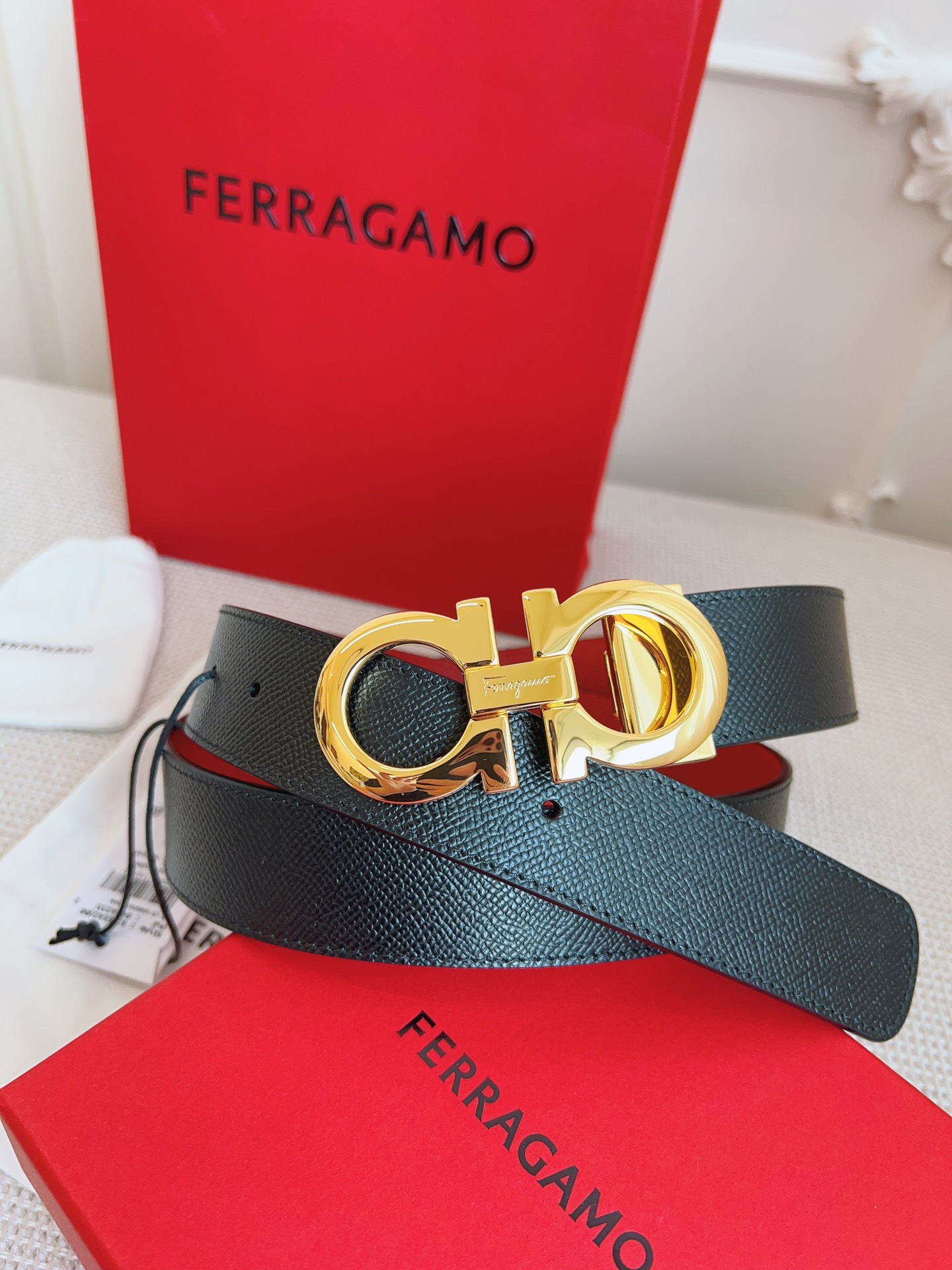 살바토레 페라가모 Salvatore Ferragamo 벨트 35mm