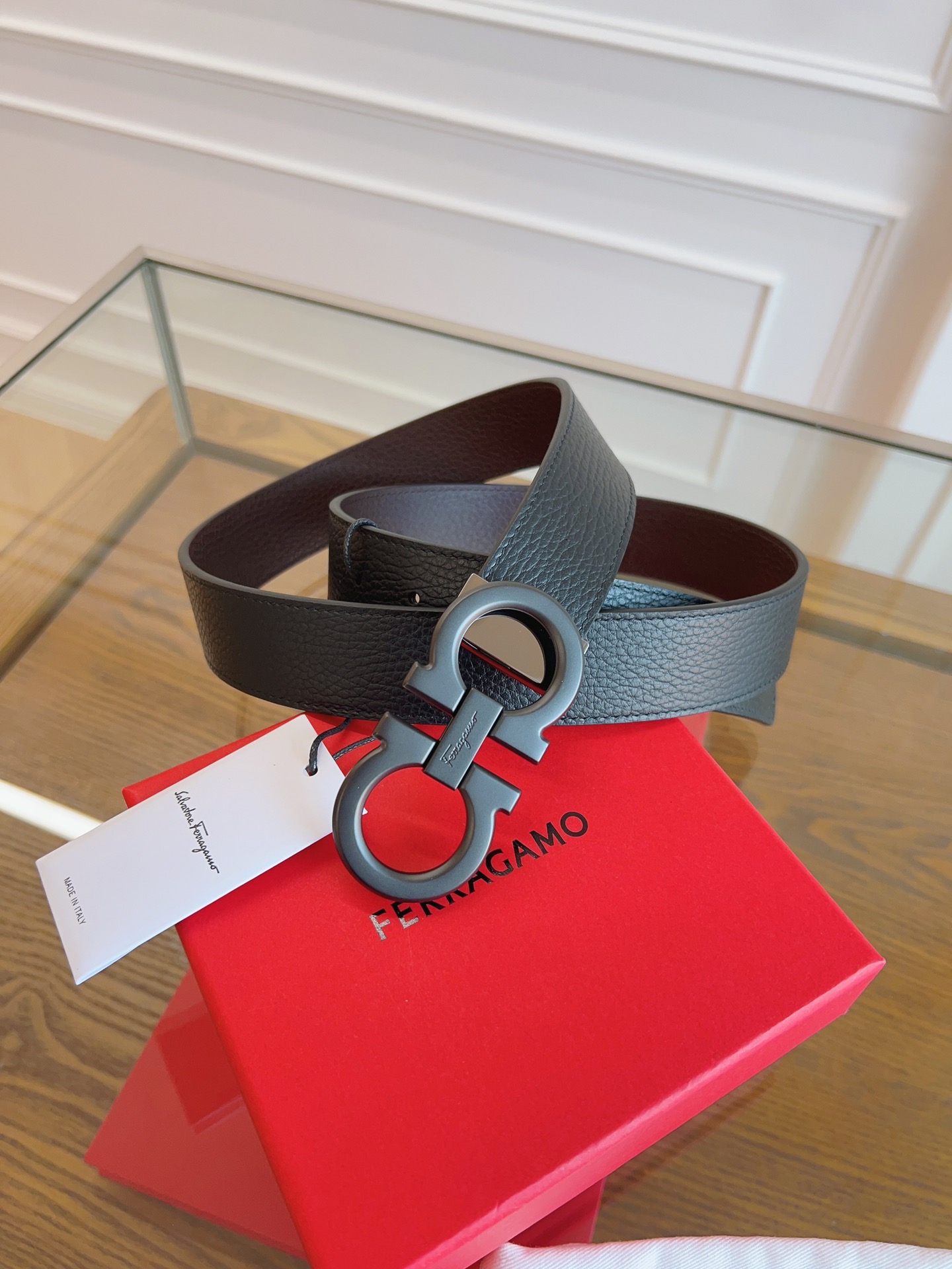 살바토레 페라가모 Salvatore Ferragamo 벨트 35mm