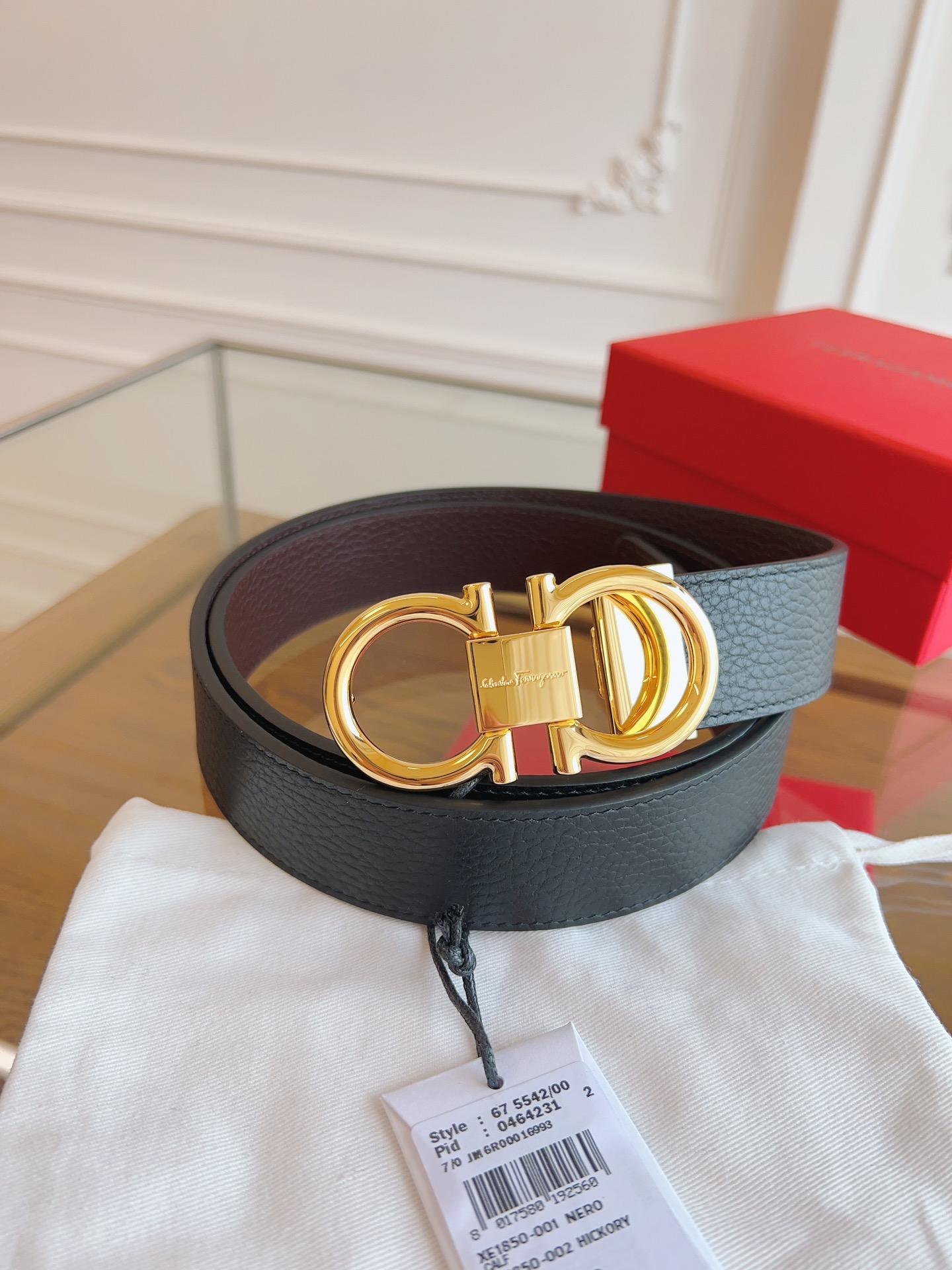 살바토레 페라가모 Salvatore Ferragamo 벨트 35mm