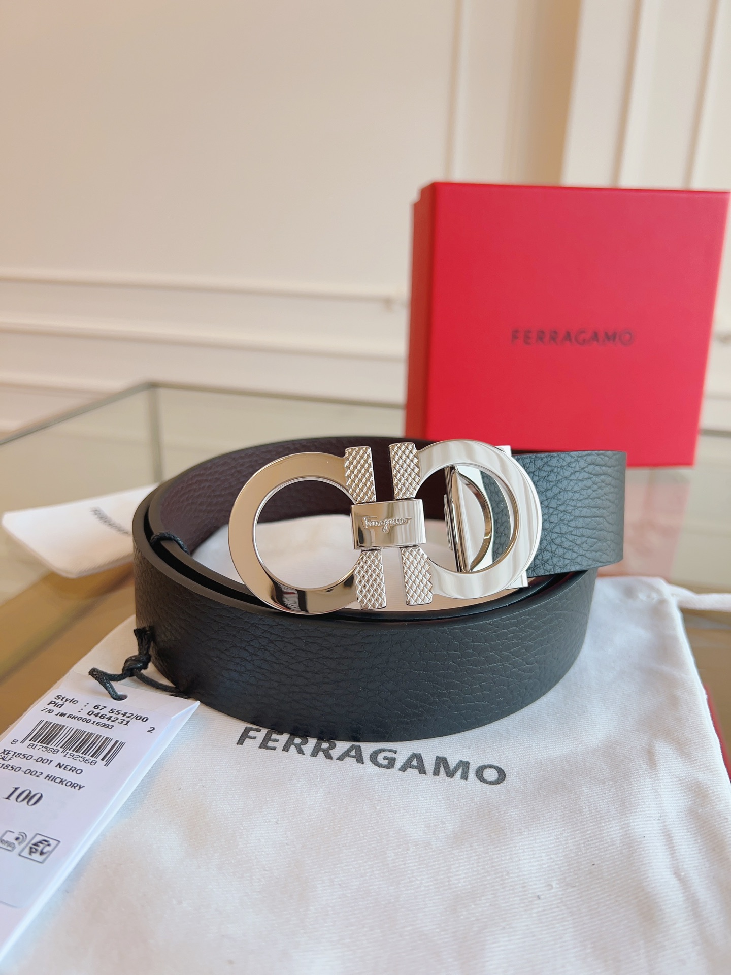 살바토레 페라가모 Salvatore Ferragamo 벨트 35mm