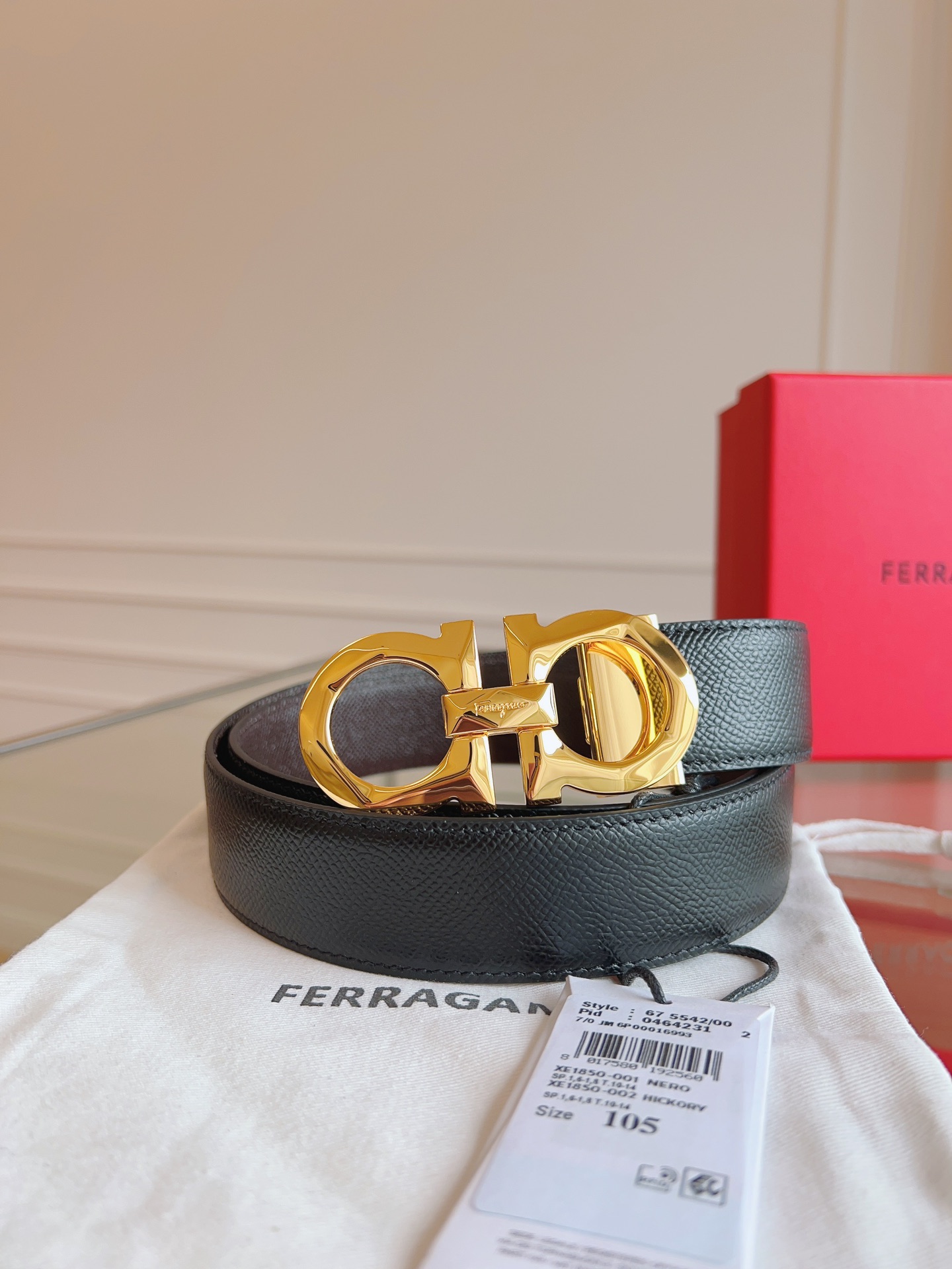 살바토레 페라가모 Salvatore Ferragamo 벨트 35mm