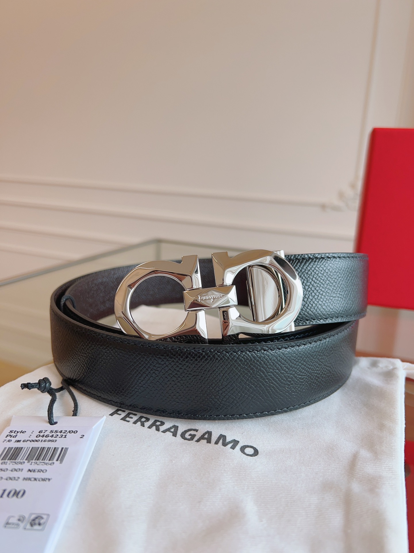 살바토레 페라가모 Salvatore Ferragamo 벨트 35mm