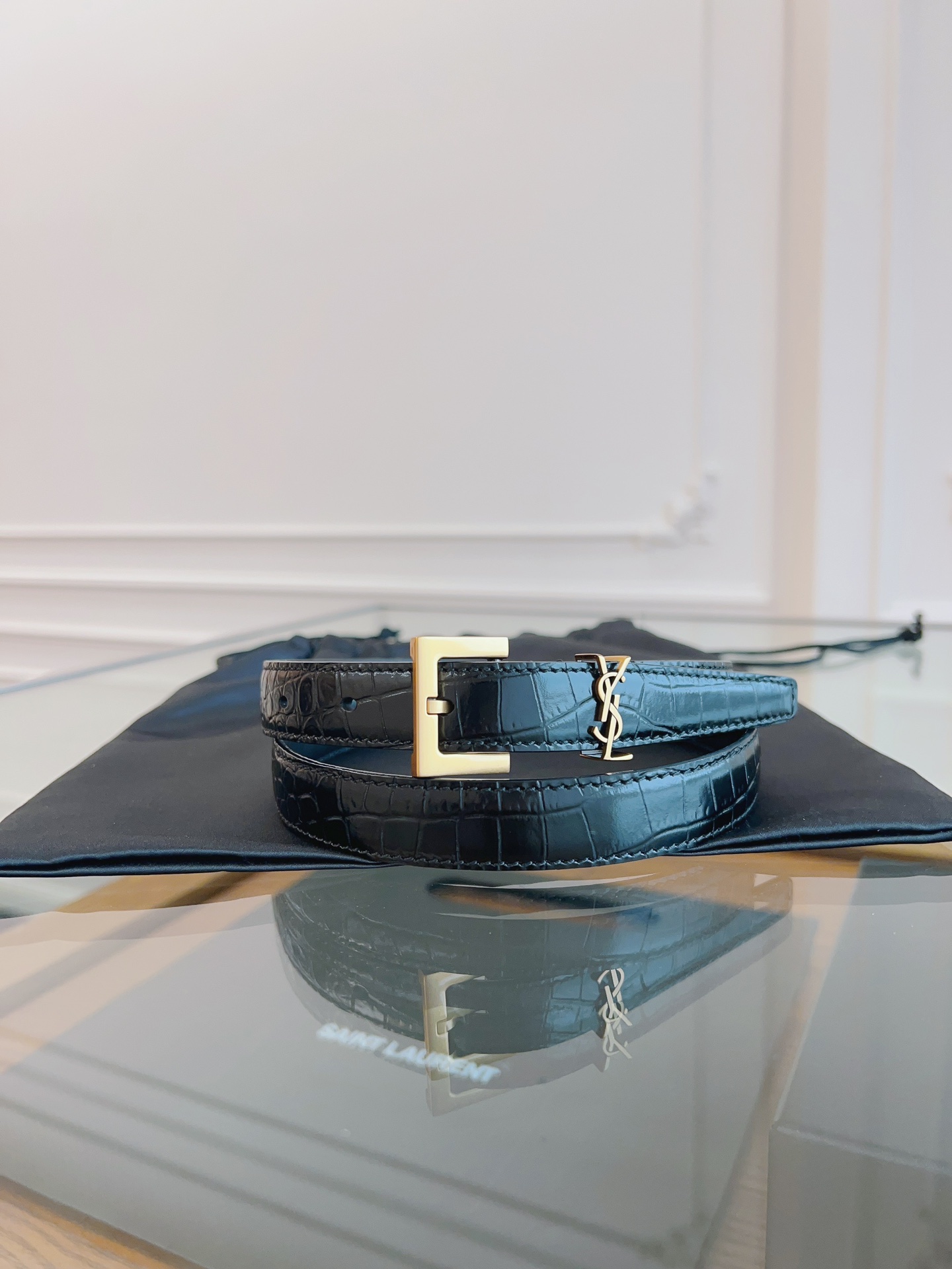생로랑 Saint Laurent 벨트 20mm
