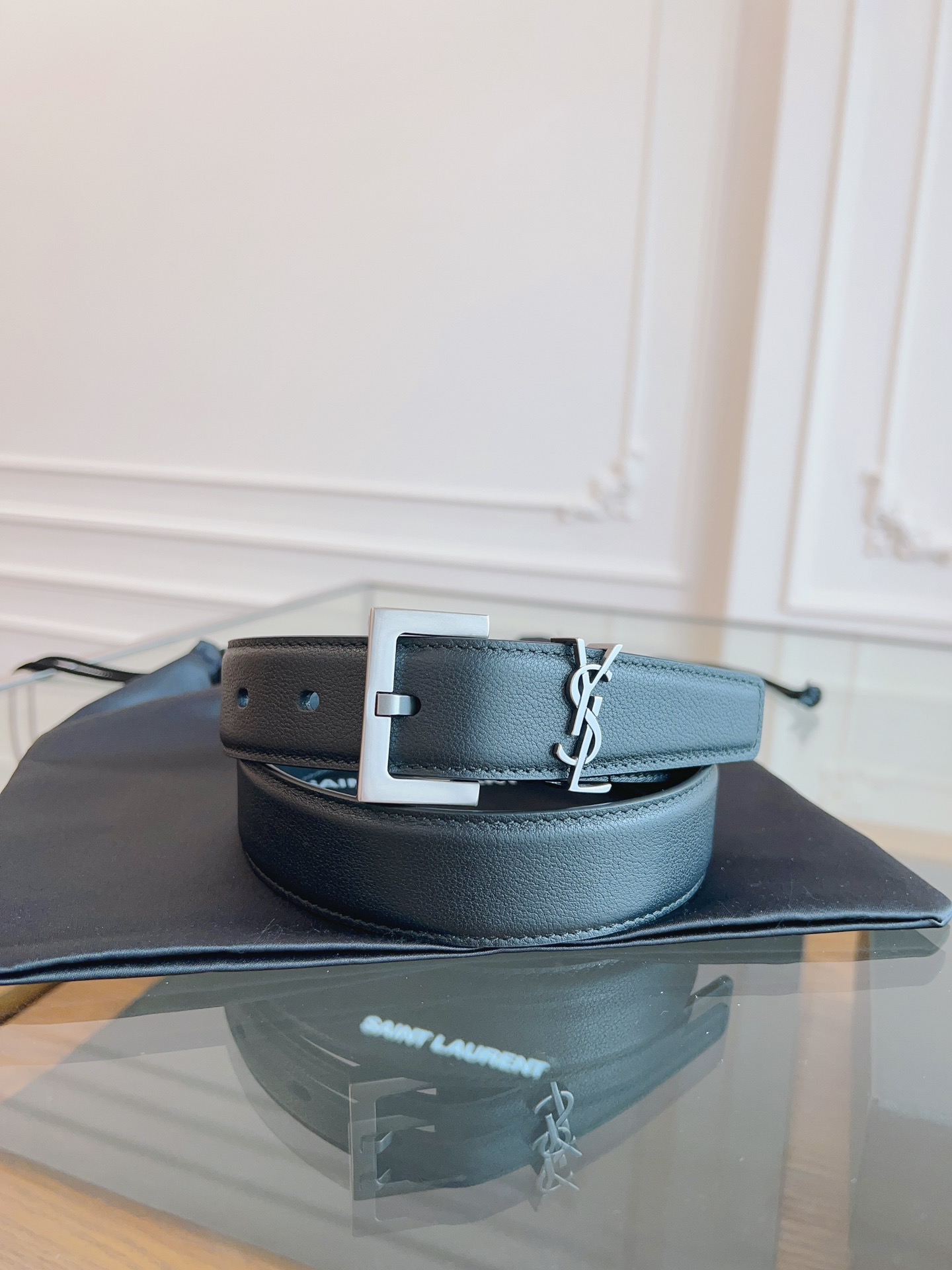 생로랑 Saint Laurent 벨트 30mm