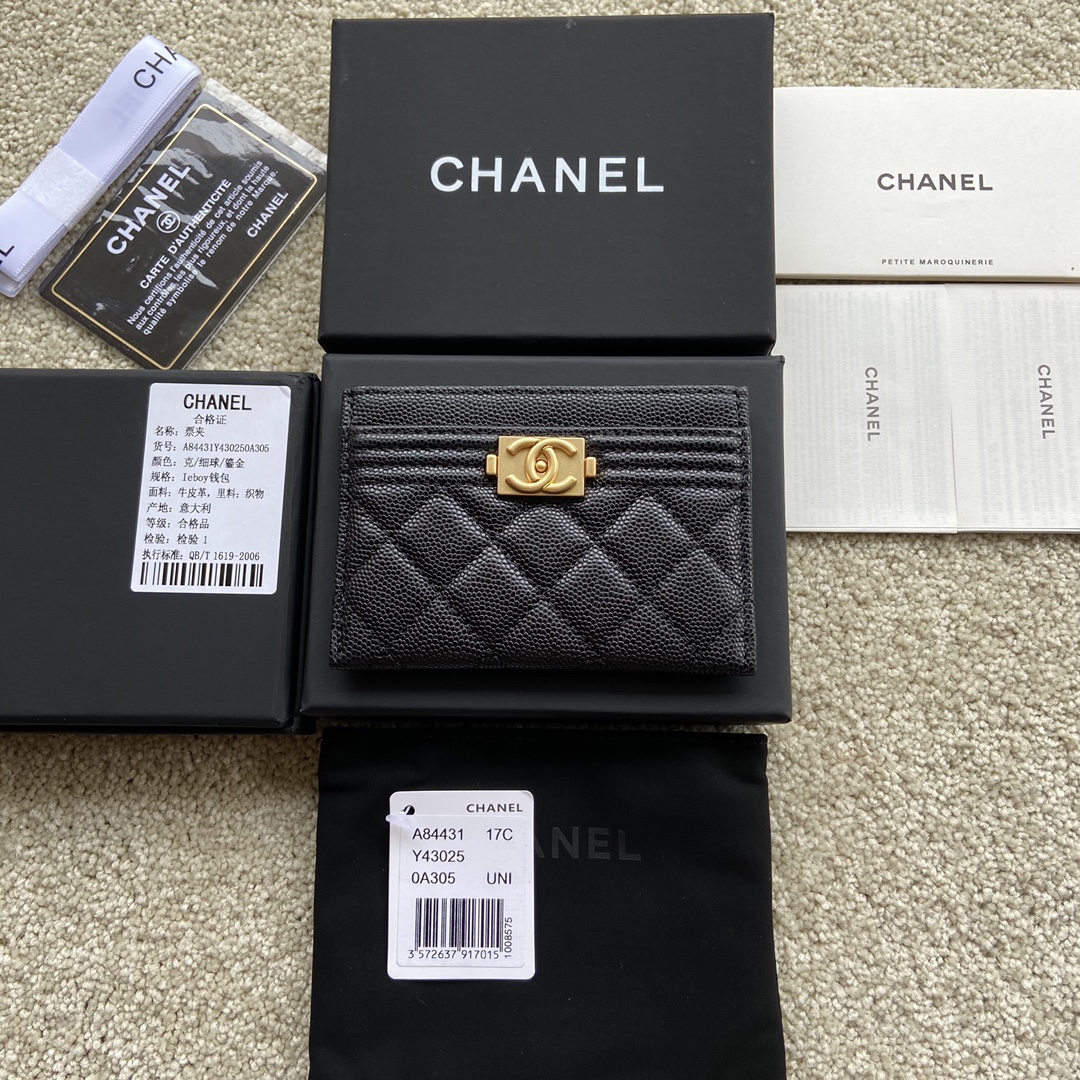 샤넬 Chanel A84431 카드 케이스 11CM