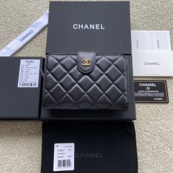 샤넬 Chanel A48667 샤넬 클래식 체인 지갑 램스킨 15CM