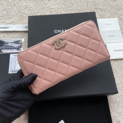 샤넬 Chanel AP2739 클래식 체인 지갑 그레인드 카프스킨 19.5CM