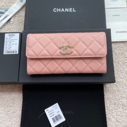 샤넬 Chanel AP2739 클래식 체인 지갑 그레인드 카프스킨 19.5CM