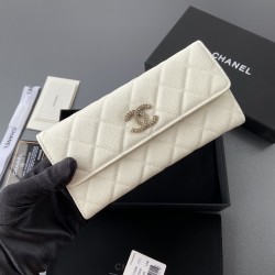 샤넬 Chanel A3396 클래식 체인 지갑 그레인드 카프스킨 19CM