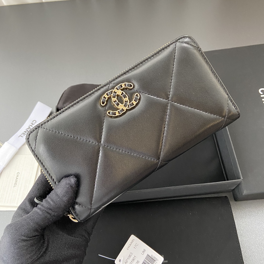 샤넬 Chanel A1063B 지갑 19.5CM