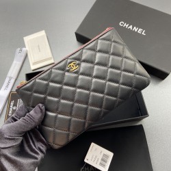 샤넬 Chanel A1071 샤넬 클래식 체인 지갑 램스킨 20CM