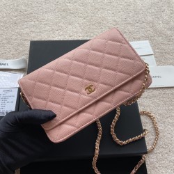 샤넬 Chanel AP0250 샤넬 클래식 체인 지갑 램스킨 20CM