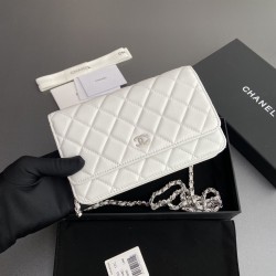 샤넬 Chanel AP0250 샤넬 클래식 체인 지갑 램스킨 20CM