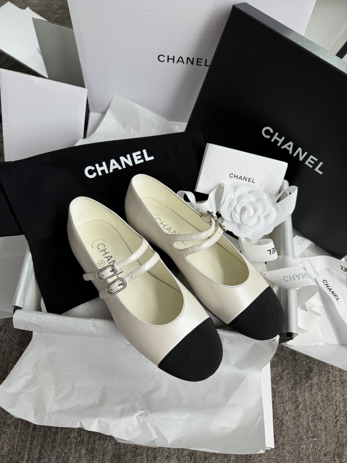 샤넬 CHANEL 카우보이 발레 슈즈