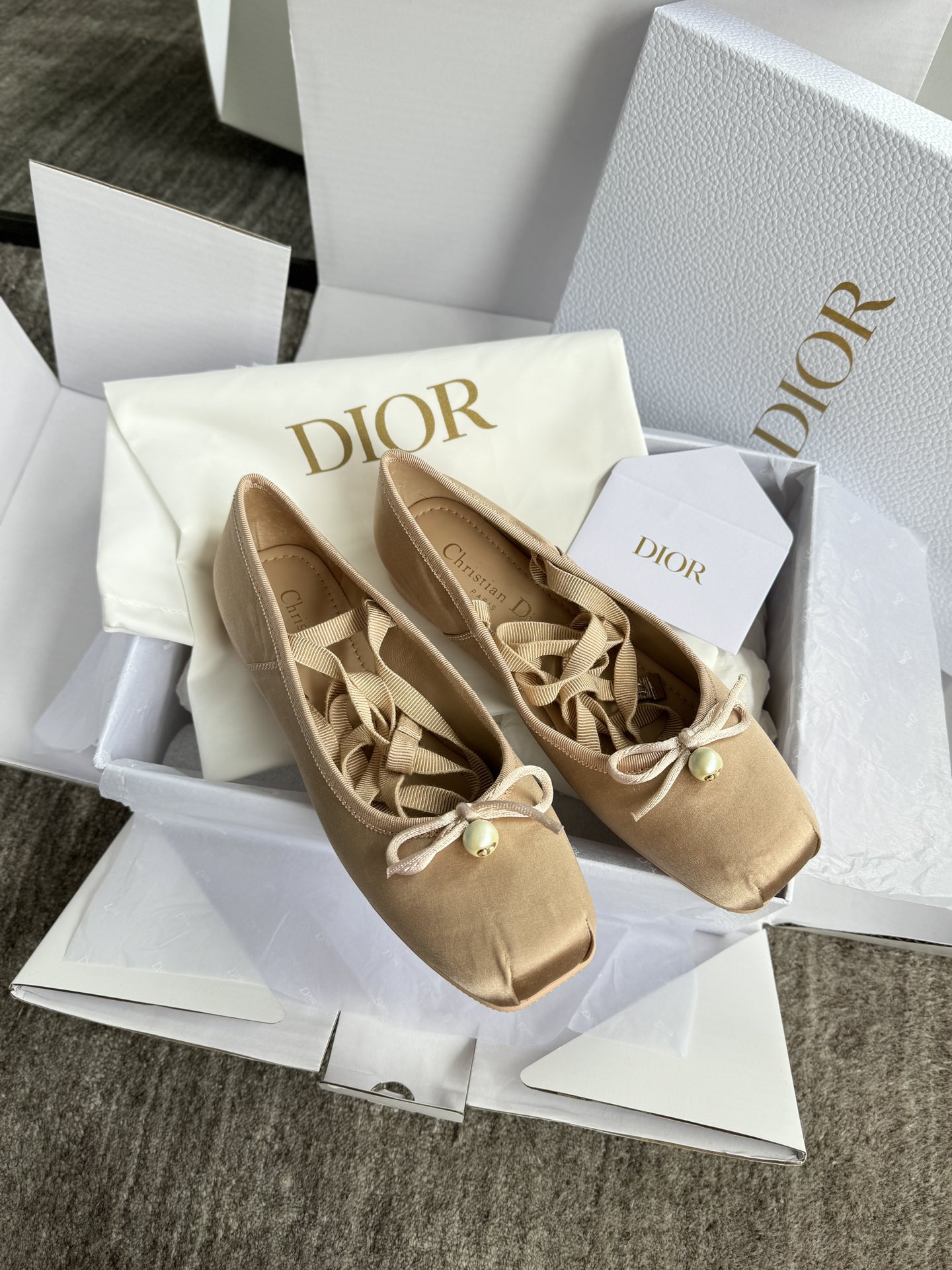 디올 DIOR 발레 슈즈