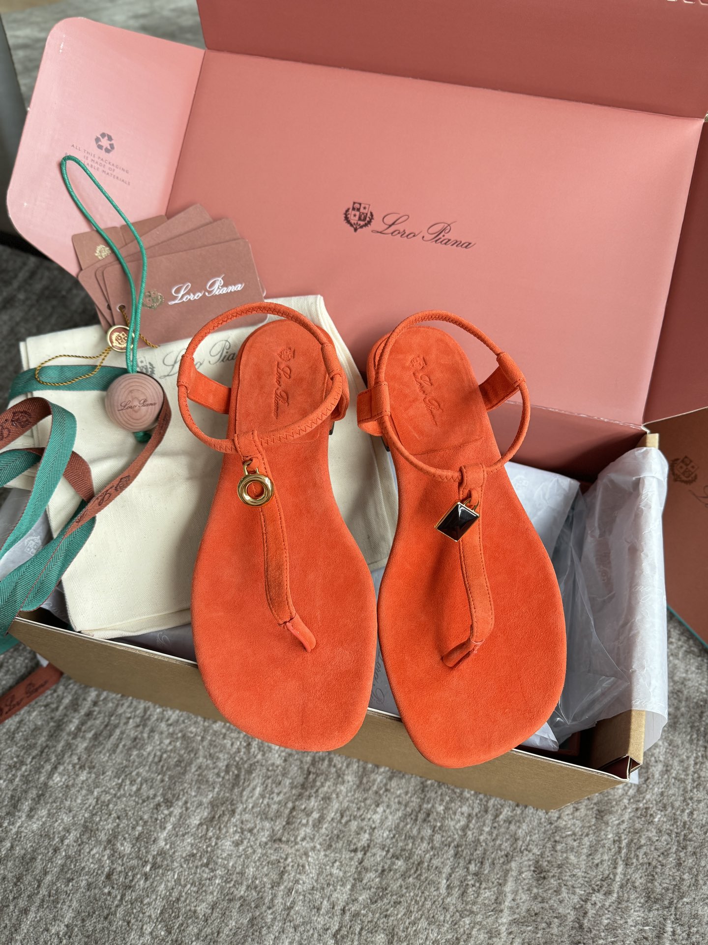 로로피아나 Loro Piana 샌들