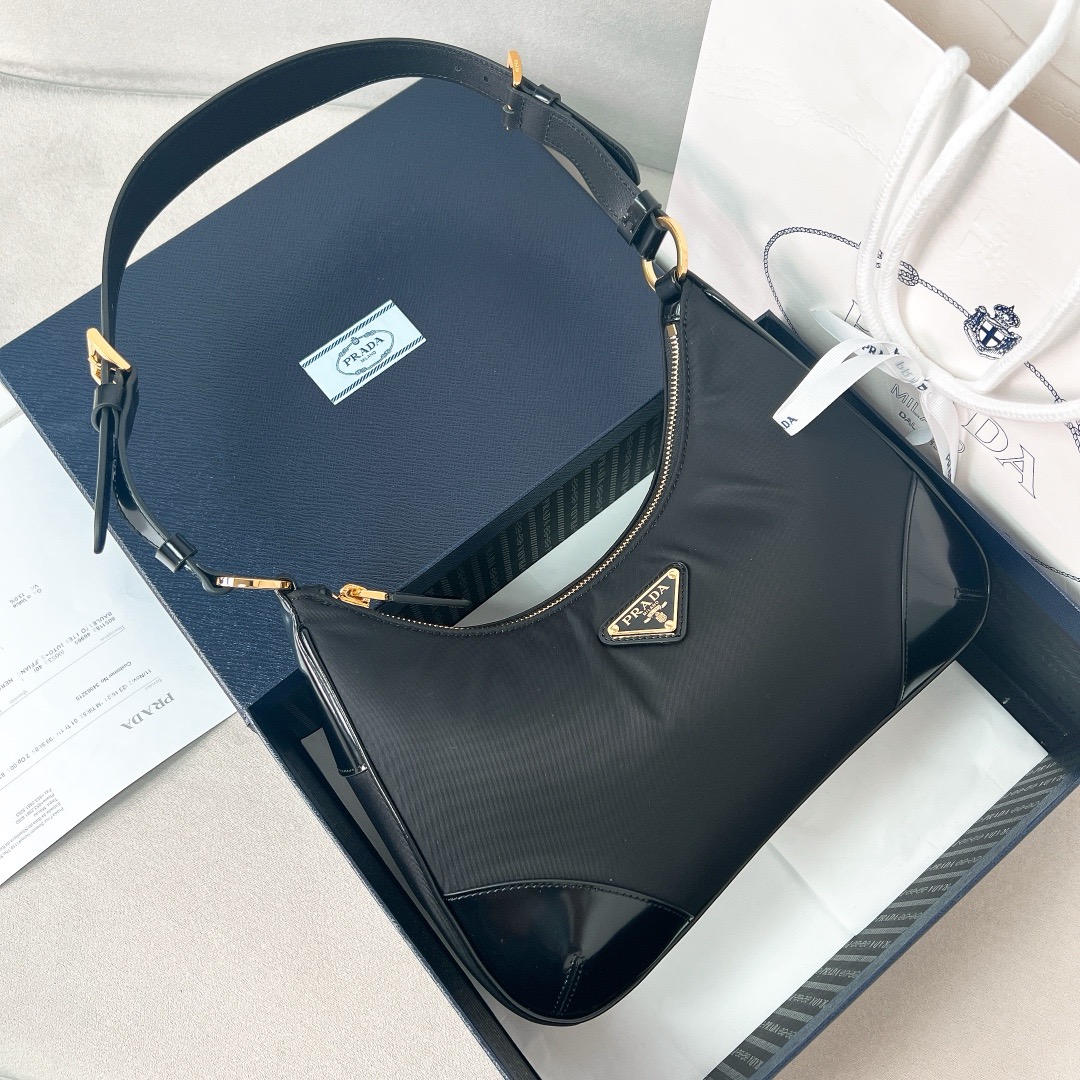 프라다 Prada 1BC214 탑 핸들백 27CM