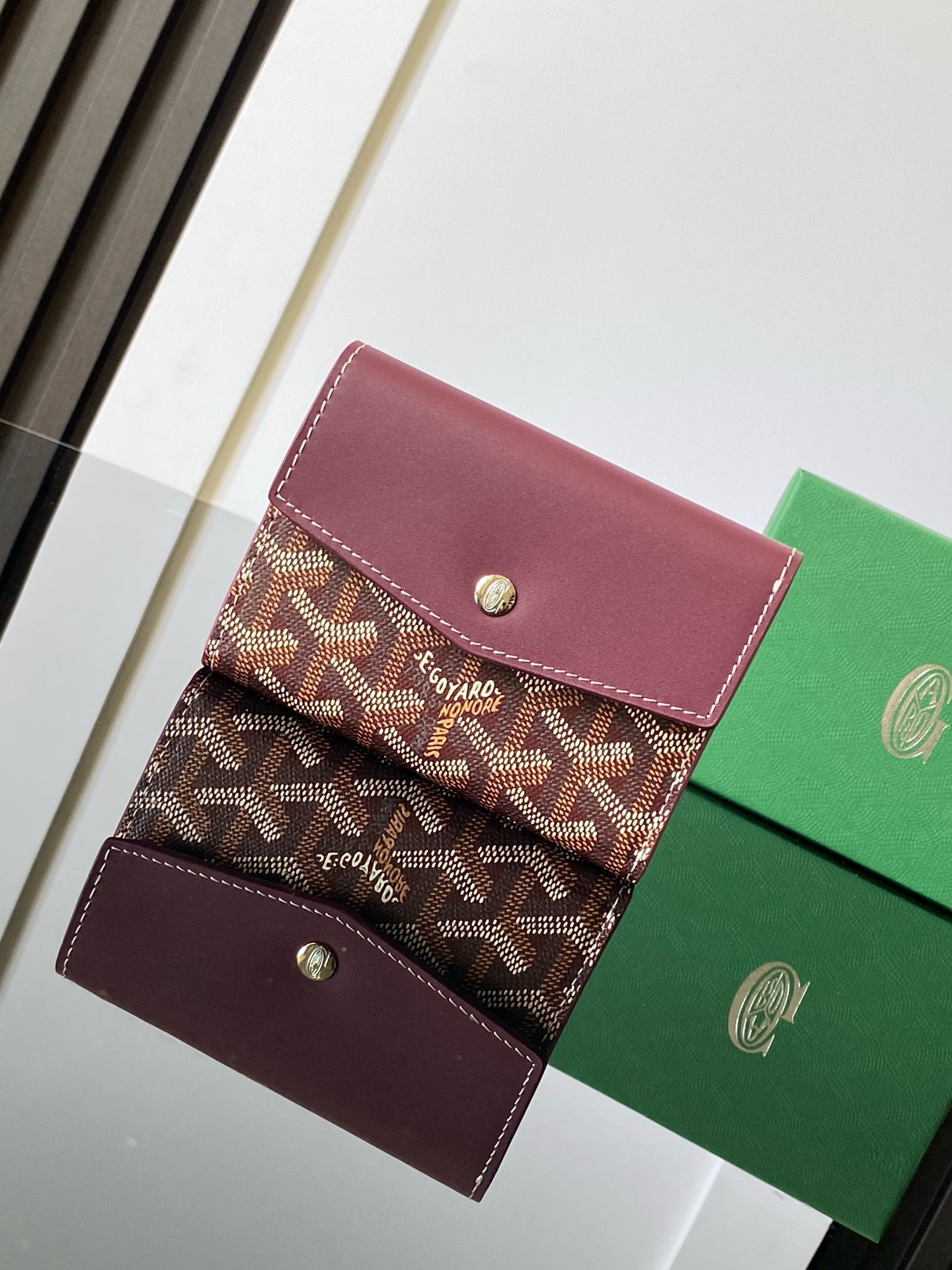 고야드 Goyard Saint-Gabruel 지갑 12CM