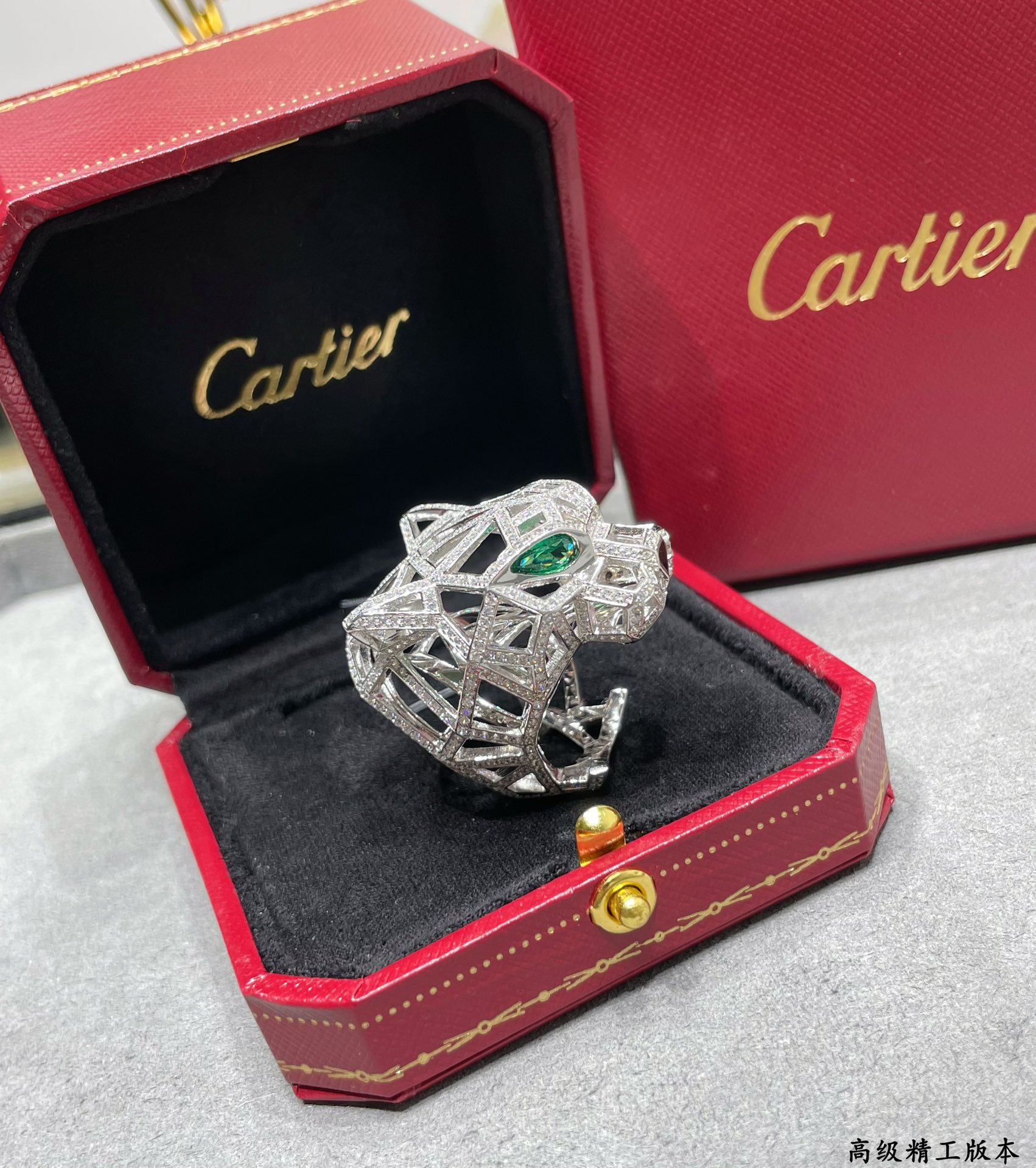 까르띠에 Cartier PANTHÈRE DE CARTIER 팬더 드 까르띠에 반지 25.64 - 31.81mm N4730900