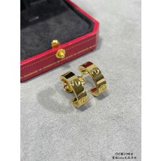까르띠에 Cartier LOVE 러브 귀걸이 옐로우 골드  5.7mm. B8022500