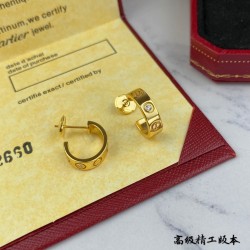 까르띠에 Cartier LOVE 러브 귀걸이 5.7mm B8022800