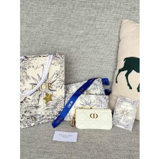 디올 Dior 30 Montaigne Glycine S5158UWHC-M30G 카드 케이스 14.5CM