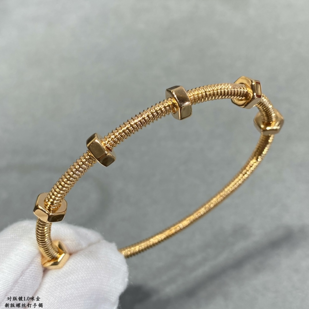 까르띠에 Cartier ECROU DE CARTIER 에크루 드 까르띠에 팔찌 핑크 골드 3.5mm B6049517