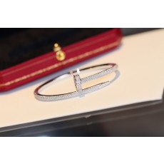 까르띠에 Cartier JUSTE UN CLOU 저스트 앵 끌루 브레이슬릿 팔찌 화이트 골드  3.5mm N6707317