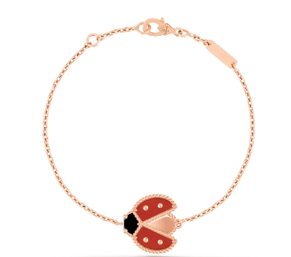 반클리프 Van Cleef & Arpels Lucky Spring 럭키 스프링 브레이슬릿 팔찌 175mm VCARP7R100
