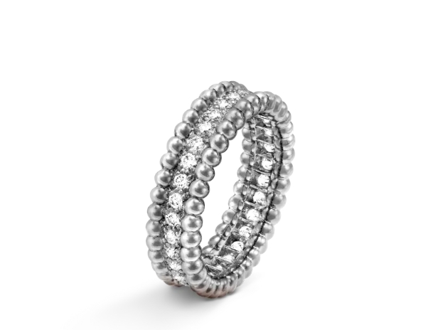 반클리프 Van Cleef & Arpels Perlée diamonds 뻬를리 다이아몬드 반지 VCARP4E200