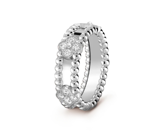 반클리프 Van Cleef & Arpels 뻬를리 스위트 클로버 Perlée sweet clovers 반지 화이트 골드   VCARP6MN00