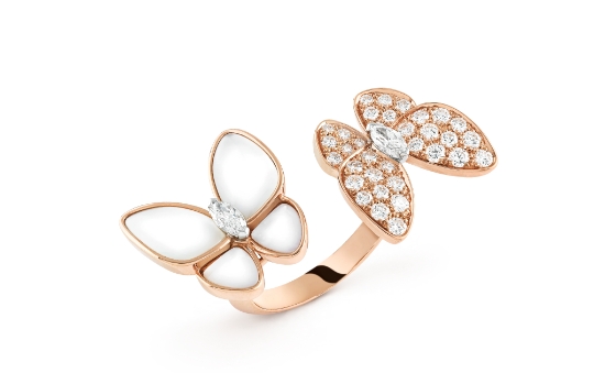 반클리프 Van Cleef & Arpels 투 버터플라이 Two Butterfly 반지 VCARO7AL00