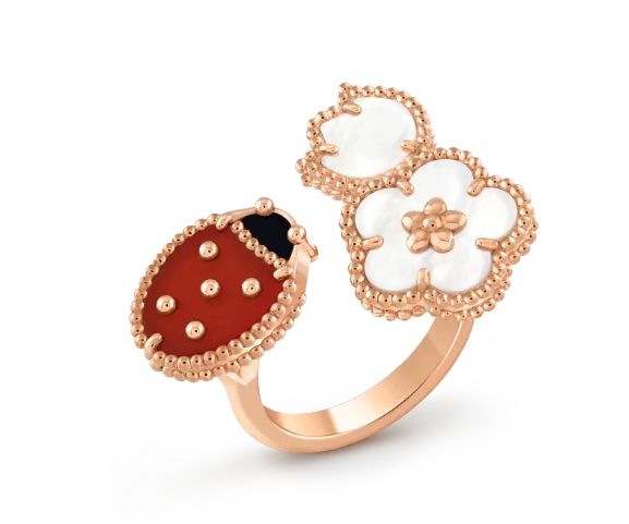 반클리프 Van Cleef & Arpels 럭키 스프링 Lucky Spring 반지 VCARP9X300