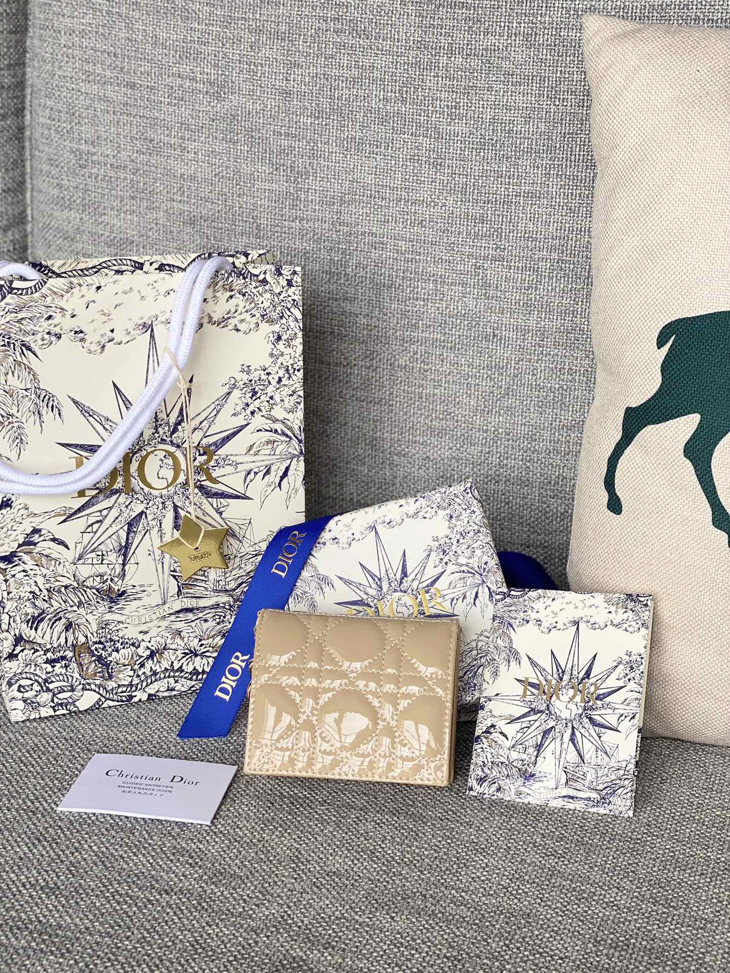 디올 Dior Lady D3020 카드 케이스 11CM