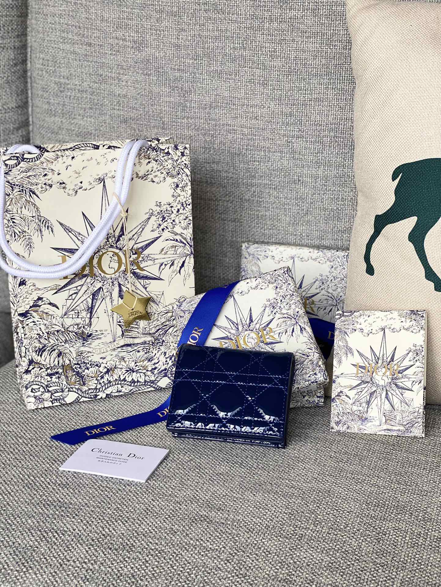 디올 Dior Lady D3020 카드 케이스 11CM