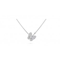 반클리프 Van Cleef & Arpels 투 버터플라이 Two Butterfly 목걸이 VCARO3M400