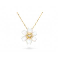 반클리프 Van Cleef & Arpels  로즈 드 노엘 Rose de Noël 목걸이   VCARP7T000