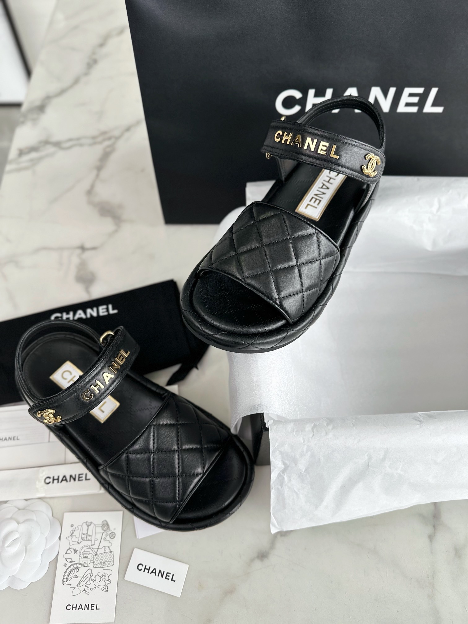 샤넬 CHANEL 샌들