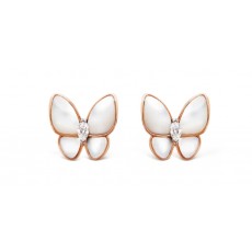 반클리프 Van Cleef & Arpels 투 버터플라이 Two Butterfly 귀걸이 VCARO8FN00