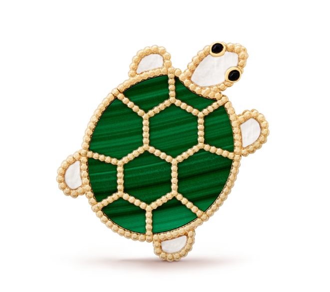 반클리프 Van Cleef & Arpels 럭키 애니멀 터틀 Lucky Animals Turtle 브로치 VCARP5LK00