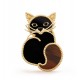 반클리프 Van Cleef & Arpels 럭키 애니멀 샤 Lucky Animals Cat 브로치 VCARP7UM00