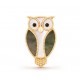 반클리프 Van Cleef & Arpels 럭키 애니멀즈 이부 Lucky Animals Owl 브로치 VCARP2AV00