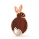 반클리프 Van Cleef & Arpels 럭키 애니멀 라팽 Lucky Animals Rabbit 브로치 VCARP7UN00