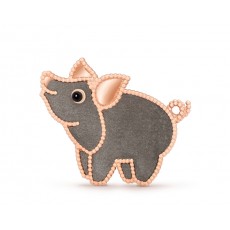 반클리프 Van Cleef & Arpels 럭키 애니멀 피그 Lucky Animals Pig 브로치 VCARP7UO00